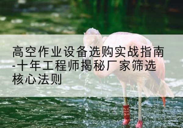 呼伦贝尔剪叉式升降机厂家-高空作业设备选购实战指南-十年工程师揭秘厂家筛选核心法则
